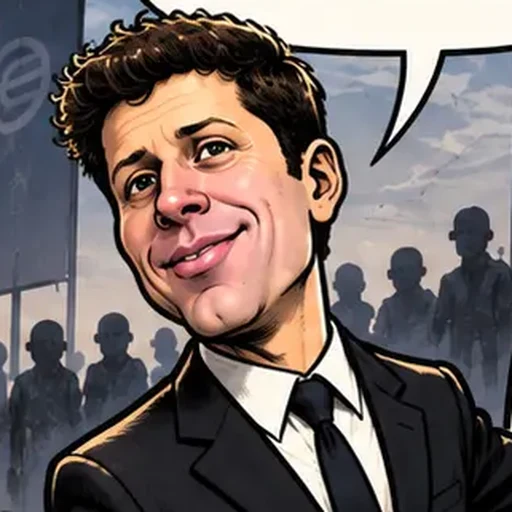 Sam Altman — Zimbo character avatar