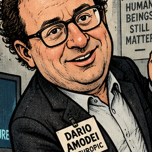 Dario Amodei — Zimbo character avatar